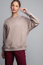Load image into Gallery viewer, Cozy Crewneck- Taupe
