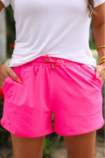 Load image into Gallery viewer, Solid Pink Everyday Shorts
