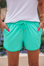 Load image into Gallery viewer, Mint Everyday Shorts
