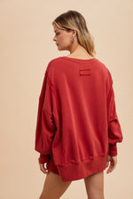 Load image into Gallery viewer, Oversized fall pullover
