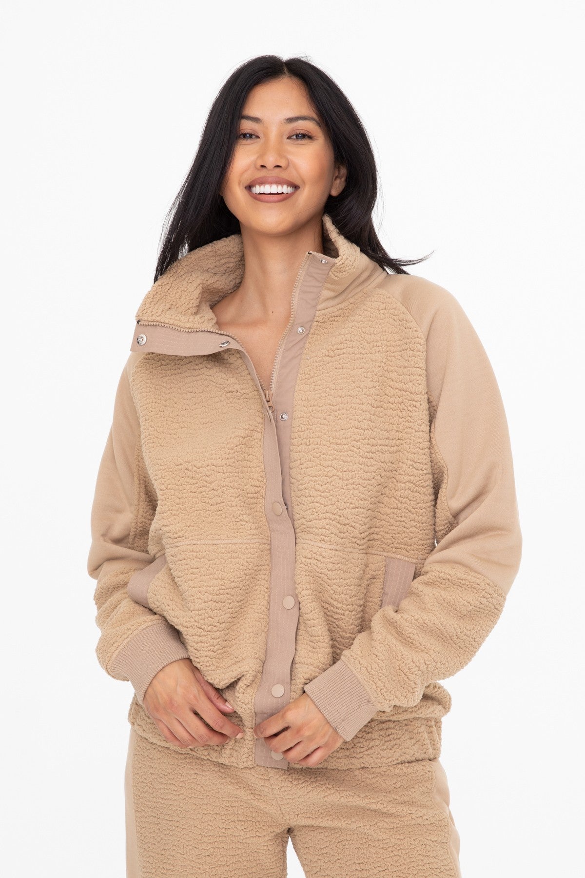 Snap Sherpa Jacket