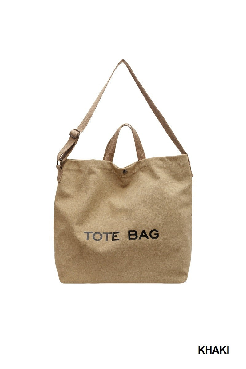 The Canvas Tote Bag