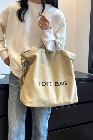 The Canvas Tote Bag