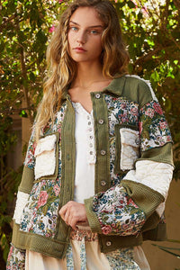 Patchwork Floral Jacket