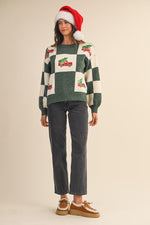 Load image into Gallery viewer, Sequin Truck Sweater
