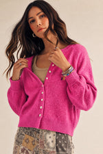 Load image into Gallery viewer, Softline button cardigan
