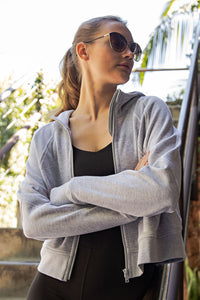 French Terry Zip Hoodie