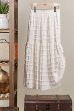 Load image into Gallery viewer, Ruffle Maxi Skirt
