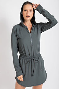 Butter soft Romper with hood