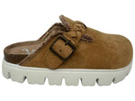 Load image into Gallery viewer, Cali Very G&#39;s Women Slip on Fun Platform Mule VGFL0090: Olive / 10
