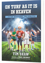 Load image into Gallery viewer, On Turf as It Is in Heaven: A 40-Day Devotional for Athletes
