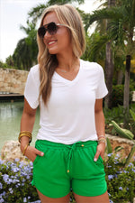Load image into Gallery viewer, Green Everyday Shorts
