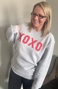 XOXO Puff Knit Sweater