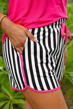 Load image into Gallery viewer, Rosemary Stripes Everyday Shorts
