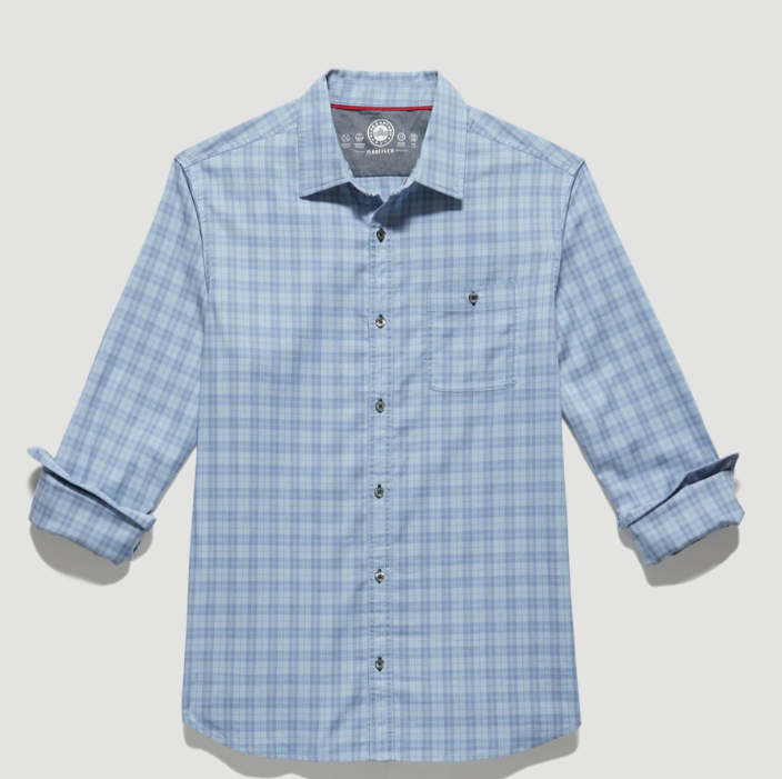 Blue Performance LS Plaid