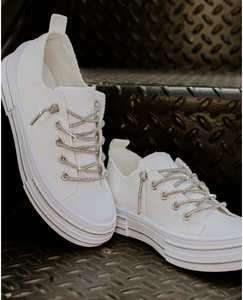 Glitter Laced Sneakers