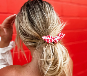 Nebraska pony tail BOW