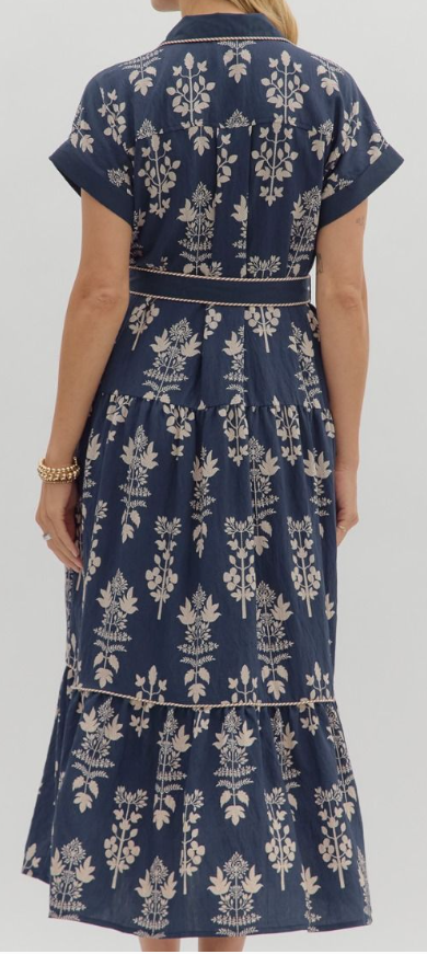 Botanical Midi Dress