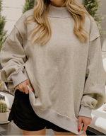 Load image into Gallery viewer, HUSKERS Reversible Mock Neck sweatshirt
