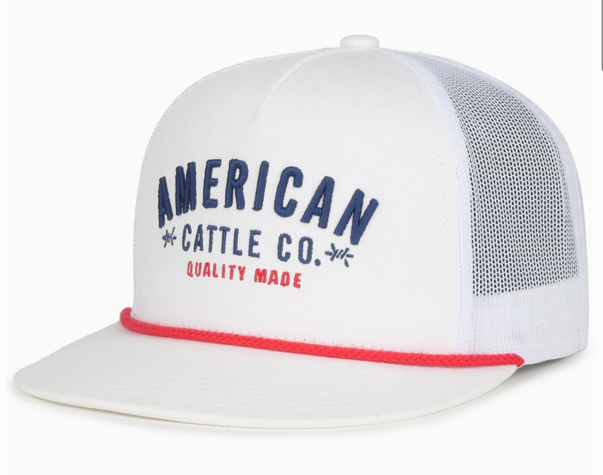 American Cattle Co. White Hate