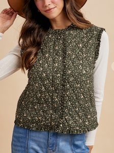 Ditsy Quilt Vest