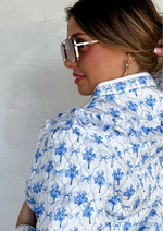 Load image into Gallery viewer, Floral Quilted Jacket
