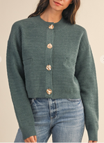 Load image into Gallery viewer, Ribbed Texture Cardigan
