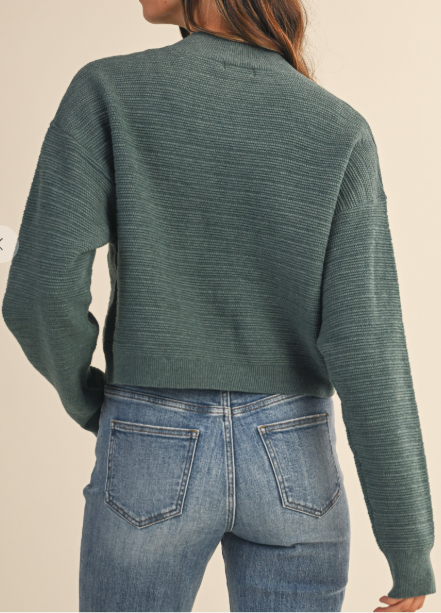 Ribbed Texture Cardigan