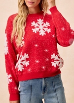 Load image into Gallery viewer, Snowflake Sweater
