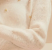 Pearl & Flower Sweater