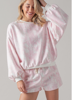 Load image into Gallery viewer, Pink Leaf Lounge Set
