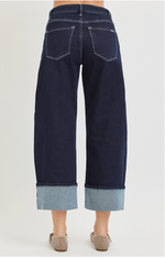 Load image into Gallery viewer, Relaxed Barrel cuffed Jeans
