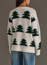 Load image into Gallery viewer, Button Up Tree Cardigan
