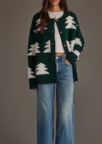Load image into Gallery viewer, Button Up Tree Cardigan
