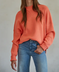 High Neck Spring Sweater