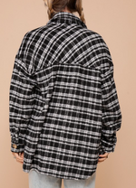 Load image into Gallery viewer, Fall Vibes Plaid Print Shacket
