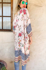 Load image into Gallery viewer, Mixed Floral Kimono
