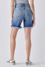 Load image into Gallery viewer, HR Frayed Bermuda Shorts
