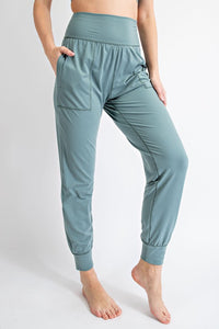 The Everything Joggers- Teal