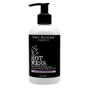 Hot Mess Shampoo & Body Wash (Lavender & Chamomile 8oz